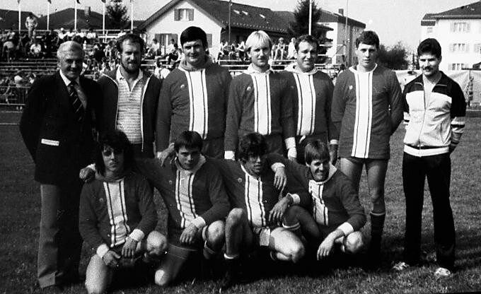 Mannschaft in Stans WM1985